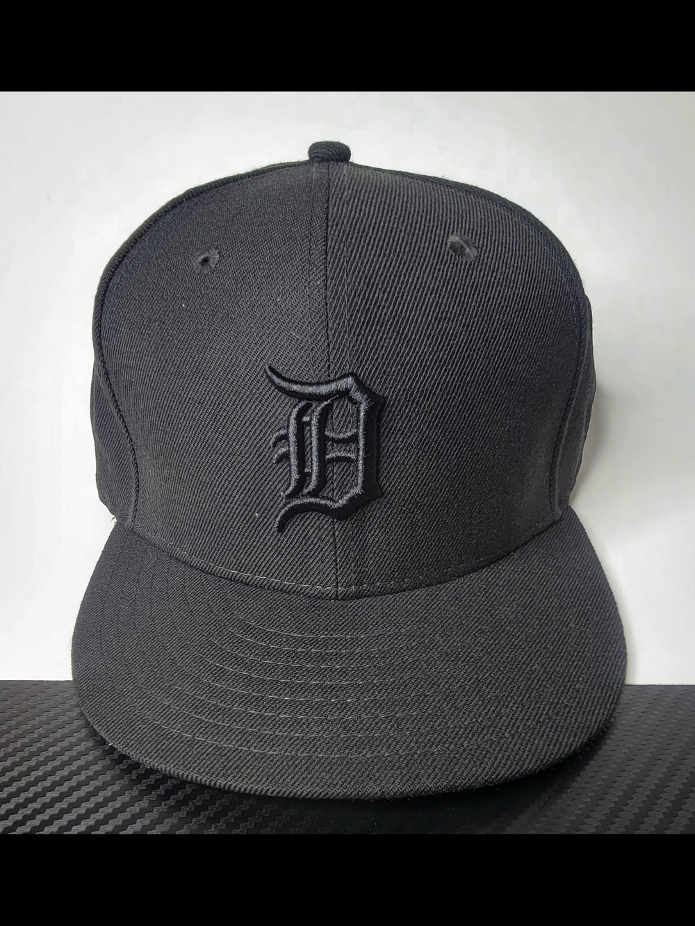 MLB detroit Tigers Logo Fitted 7 1/2 Hat New Era 59 Fifty Color Black